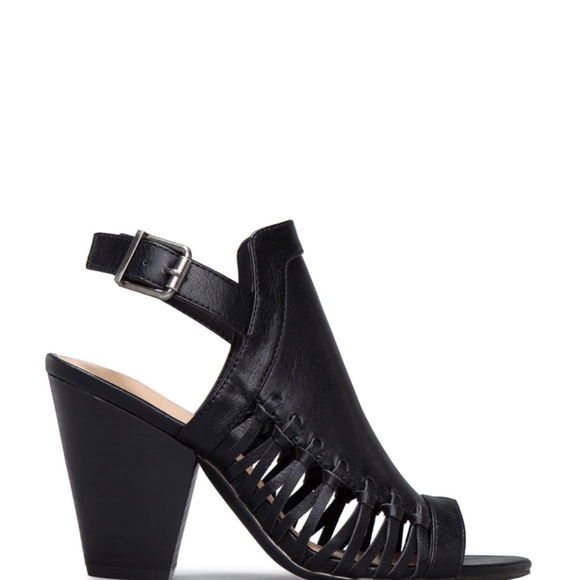 ShoeDazzle Tate black sandals - Picture 7 of 12